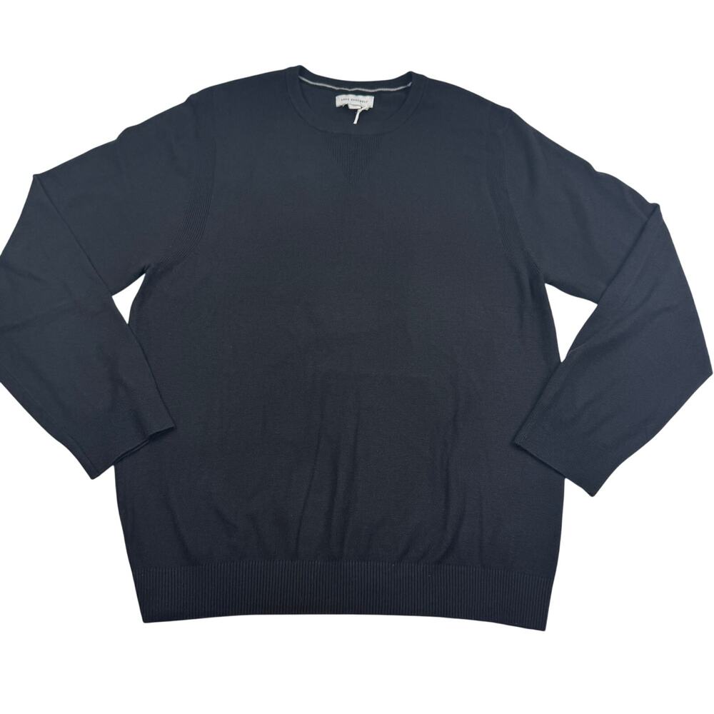 Free Assembly Viscose Soft Classic Crewneck Pullover Knit Sweater Men's Size XL